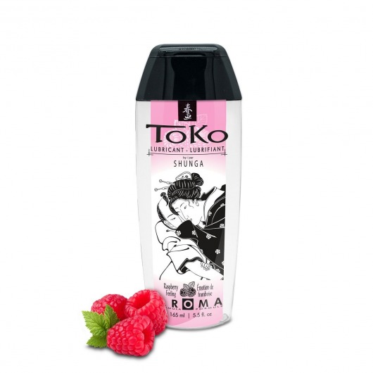 Интимная смазка TOKO Aroma Raspberry Feeling с ароматом малины - 165 мл. - Shunga - купить с доставкой в Ногинске
