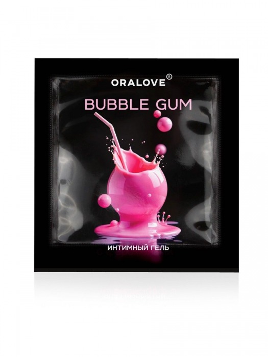 Саше съедобной оральной смазки OraLove с ароматом бабл-гам - 3 гр. - Биоритм - купить с доставкой в Ногинске