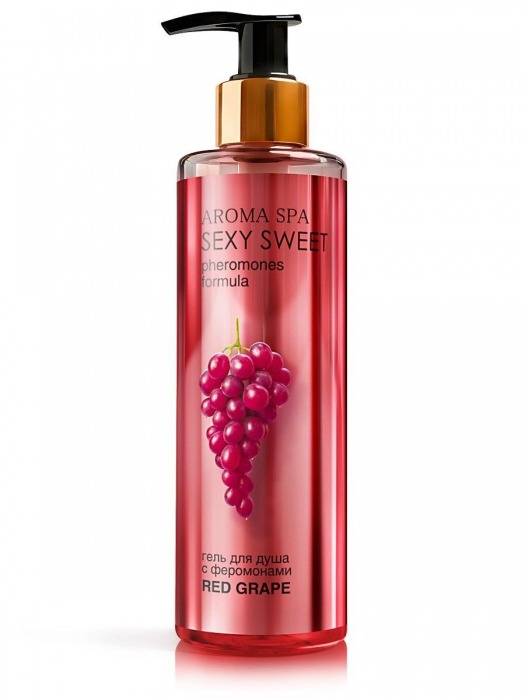 Гель для душа с феромонами и ароматом винограда Red Grape - 200 мл. -  - Магазин феромонов в Ногинске