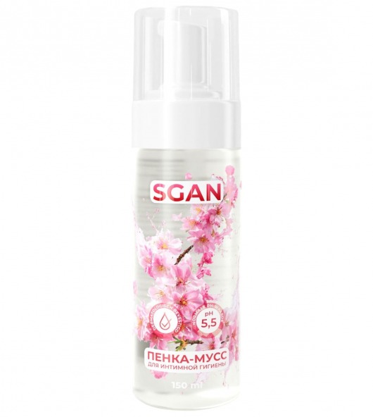 Пенка-мусс для интимной гигиены SGAN с пребиотиками - 150 мл. - SGAN - купить с доставкой в Ногинске