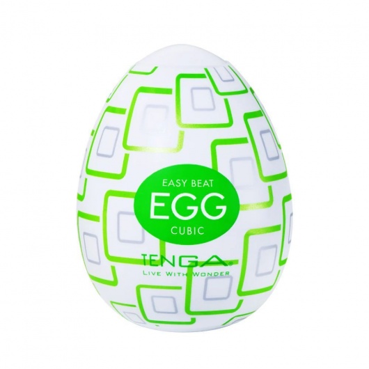 Мастурбатор-яйцо Tenga Egg Cubic - Tenga - в Ногинске купить с доставкой