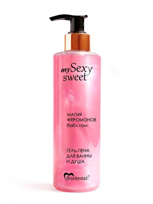 Гель-пена для ванны и душа Sexy Sweet с феромонами и ароматом бабл-гам - 200 мл. -  - Магазин феромонов в Ногинске