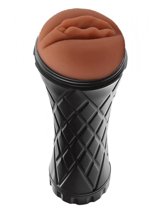 Коричневый мастурбатор-вагина Marly - Dream Toys - в Ногинске купить с доставкой