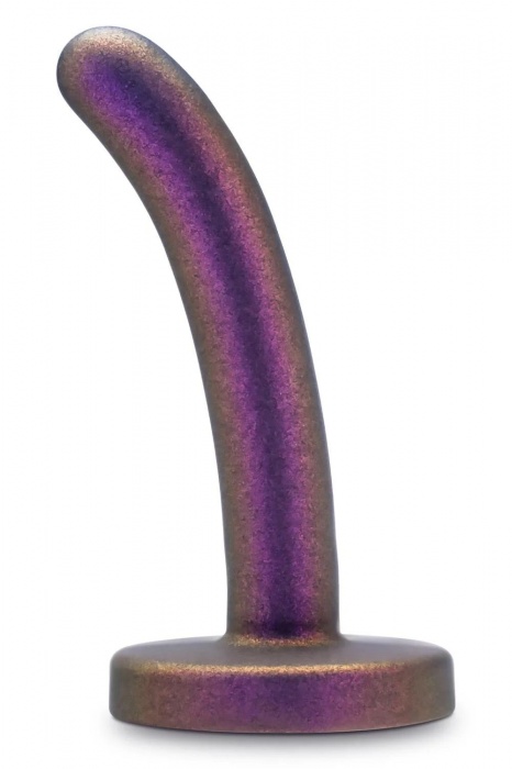 Фиолетовая насадка с гладкой поверхностью Surrender 4.75 Inch Beginner Pegging Dildo - 12 см. - Blush Novelties - купить с доставкой в Ногинске