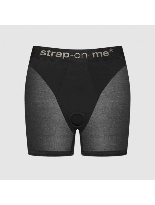 Трусики-шорты для фиксации насадок Strap-on-me Harness Lingerie Halo - size S - Strap-on-me - купить с доставкой в Ногинске