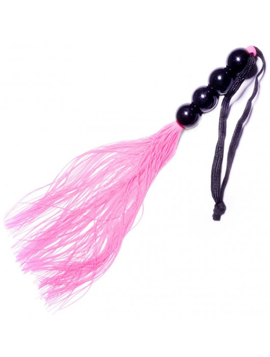 Розовая силиконовая плеть - 35,5 см. - Boys of Toys - купить с доставкой в Ногинске