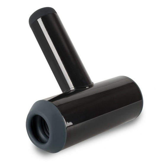 Черный мастурбатор с удобной ручкой Masturbator with 2 Functions - Orion - в Ногинске купить с доставкой