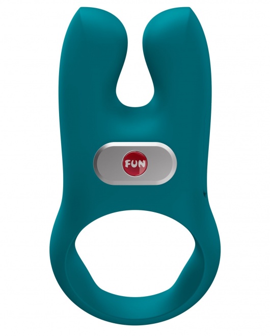 Зеленое эрекционное виброкольцо Nos - Fun Factory - в Ногинске купить с доставкой