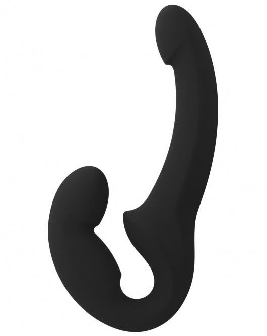 Черный безремневой страпон Share Lite - Fun Factory - купить с доставкой в Ногинске