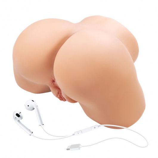 Телесный мастурбатор Olivia с 2 любовными отверстиями - Baile - в Ногинске купить с доставкой