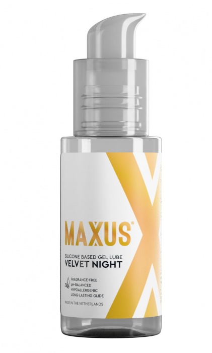 Лубрикант на силиконовой основе MAXUS Velvet Night - 50 мл. - Maxus - купить с доставкой в Ногинске