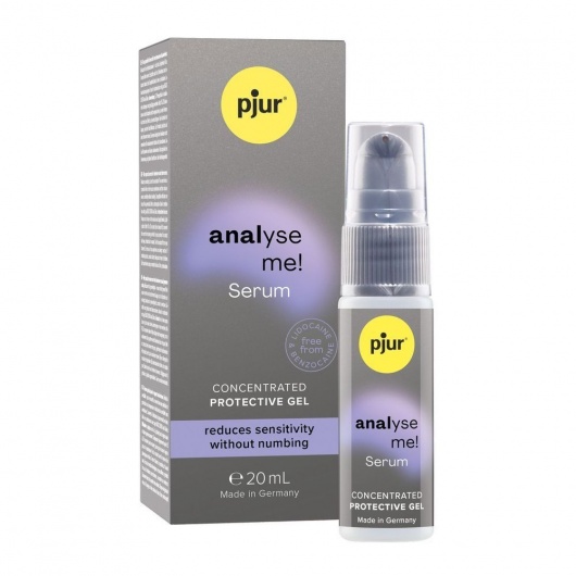 Расслабляющая анальная сыворотка pjur Analyse Me Serum - 20 мл. - Pjur - купить с доставкой в Ногинске