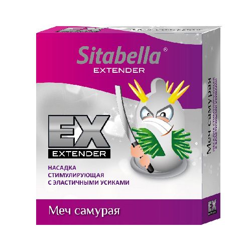 Стимулирующая насадка Sitabella Extender  Меч самурая - Sitabella - купить с доставкой в Ногинске