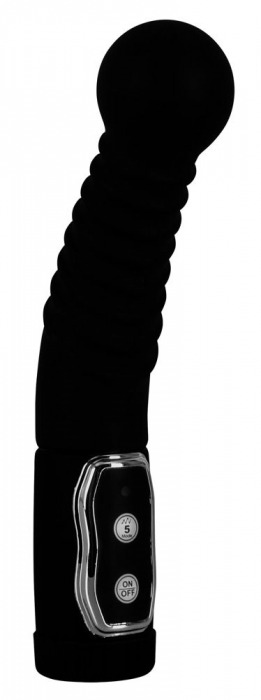 Чёрный стимулятор простаты с ротацией Prostate Twister - 20 см. - Orion - в Ногинске купить с доставкой
