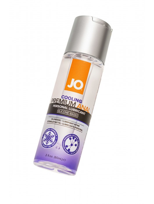 Анальный охлаждающий лубрикант на силиконовой основе JO PREMIUM ANAL COOLING - 60 мл. - System JO - купить с доставкой в Ногинске