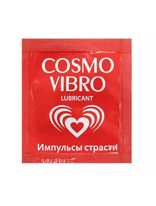 Пробник женского стимулирующего лубриканта на силиконовой основе Cosmo Vibro - 3 гр. - Биоритм - купить с доставкой в Ногинске