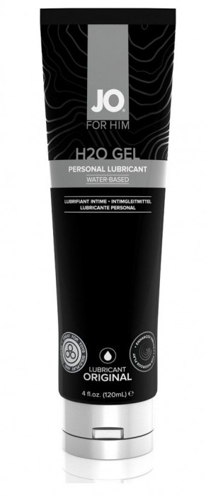 Лубрикант-гель для мужчин JO H2O GEL ORIGINAL - 120 мл. - System JO - купить с доставкой в Ногинске