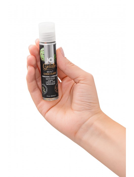 Лубрикант с ароматом мятного шоколада JO GELATO MINT CHOCOLATE - 30 мл. - System JO - купить с доставкой в Ногинске