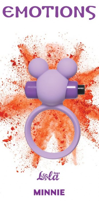 Сиреневое эрекционное виброколечко Emotions Minnie - Lola Games - в Ногинске купить с доставкой