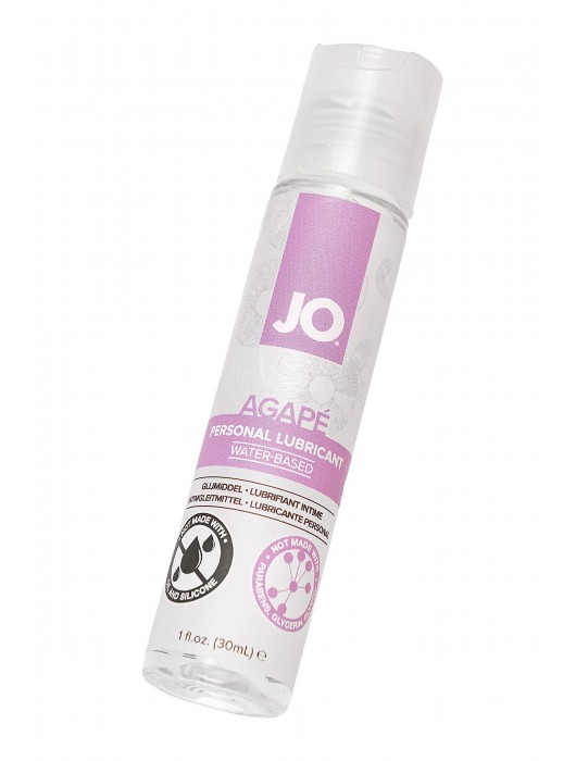 Лубрикант на водной основе для женщин JO AGAPE ORIGINAL - 30 мл. - System JO - купить с доставкой в Ногинске