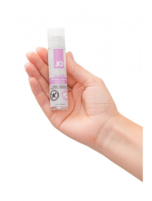Лубрикант на водной основе для женщин JO AGAPE ORIGINAL - 30 мл. - System JO - купить с доставкой в Ногинске