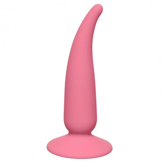 Розовая анальная пробка P-spot Teazer Pink - 12,2 см. - Lola Games - в Ногинске купить с доставкой