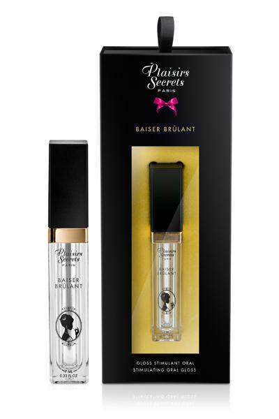 Стимулирующий блеск для губ Baiser Brulant Gloss Plaisirs Secrets - 7 мл. - Plaisir Secret - купить с доставкой в Ногинске