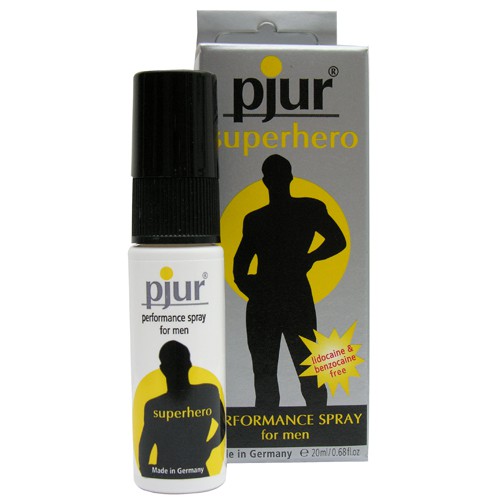 Пролонгирующий мужской спрей pjur SUPERHERO spray - 20 мл. - Pjur - купить с доставкой в Ногинске