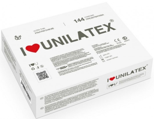 Ультратонкие презервативы Unilatex Ultra Thin - 144 шт. - Unilatex - купить с доставкой в Ногинске