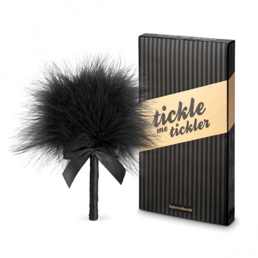 Пуховка для эротических игр Tickle Me Tickler - Bijoux Indiscrets - купить с доставкой в Ногинске