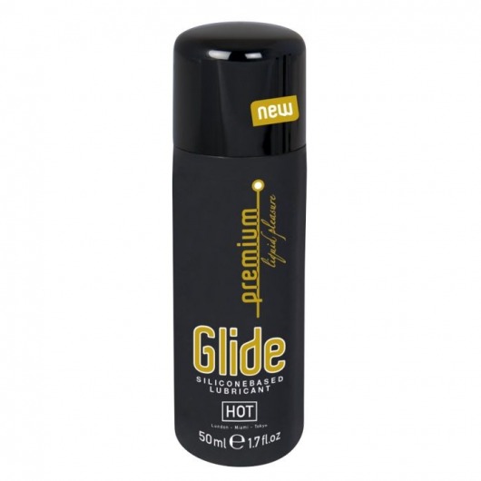 Интимный гель на силиконовой основе Premium Glide - 50 мл. - HOT - купить с доставкой в Ногинске