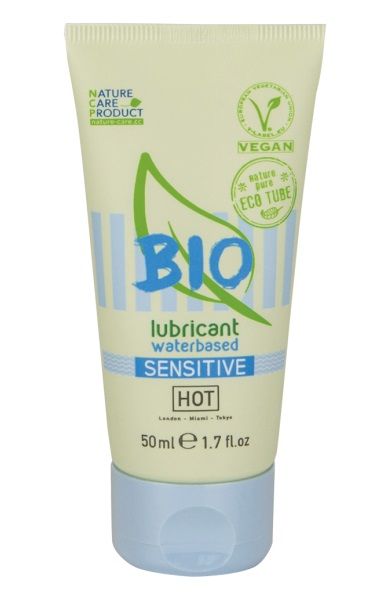 Органический лубрикант для чувствительной кожи Bio Sensitive - 50 мл. - HOT - купить с доставкой в Ногинске