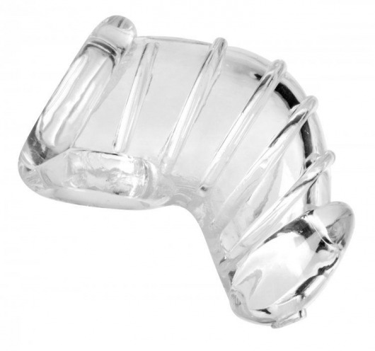 Насадка для ограничения эрекции Detained Soft Body Chastity Cage - XR Brands - купить с доставкой в Ногинске