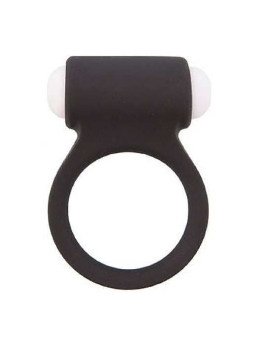 Чёрное эрекционное виброкольцо LIT-UP SILICONE STIMU RING 3 BLACK - Dream Toys - в Ногинске купить с доставкой