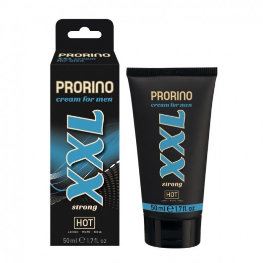 Интимный крем для мужчин Prorino XXL - 50 мл. - Ero - купить с доставкой в Ногинске