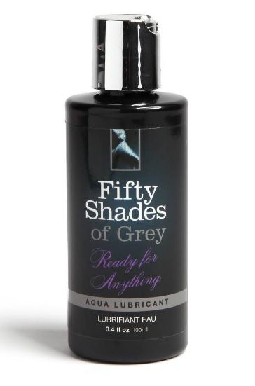 Лубрикант на водной основе Ready for Anything Aqua Lubricant - 100 мл. - Fifty Shades of Grey - купить с доставкой в Ногинске