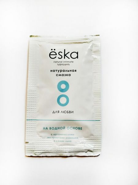 Натуральный лубрикант на водной основе Ёska - 7 мл. - Eska - купить с доставкой в Ногинске