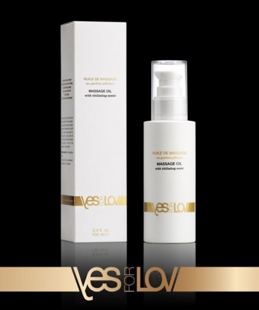 Массажное масло TITILLATING MASSAGE OIL - 100 мл. - YESforLOV - купить с доставкой в Ногинске