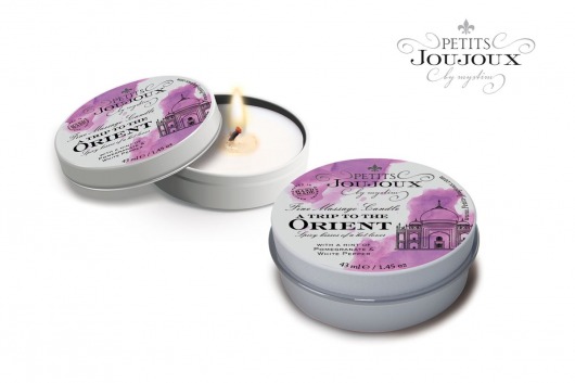 Массажная свеча Petits Joujoux Orient с ароматом граната и белого перца - 33 гр. - MyStim - купить с доставкой в Ногинске