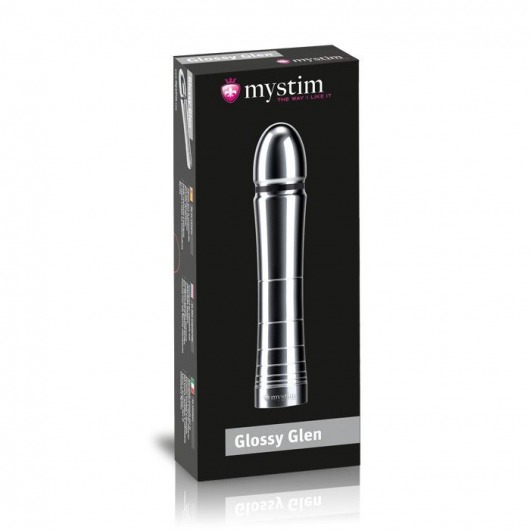 Фаллоимитатор для электростимуляции Glossy Glen Dildo - 14 см. - MyStim - купить с доставкой в Ногинске