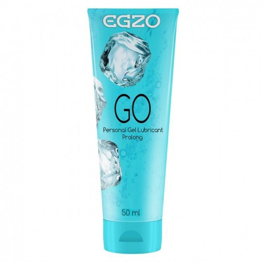 Пролонгирующий лубрикант на водной основе Egzo Go - 50 мл. - EGZO - купить с доставкой в Ногинске