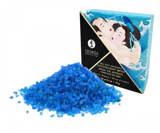 Соль для ванны Bath Salts Ocean Breeze с ароматом морской свежести - 75 гр. -  - Магазин феромонов в Ногинске