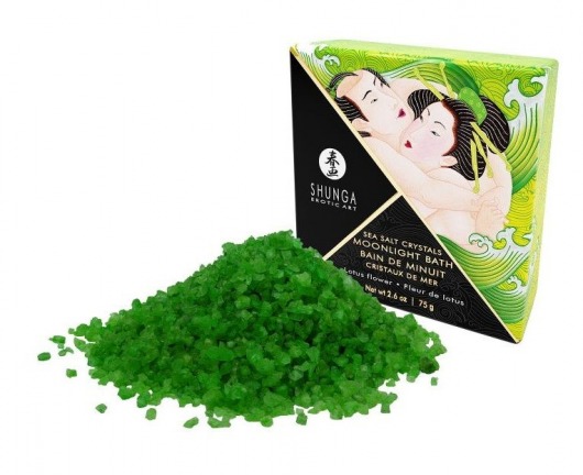 Соль для ванны Bath Salts Lotus Flower с ароматом цветков лотоса - 75 гр. -  - Магазин феромонов в Ногинске