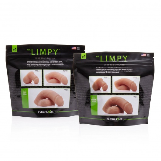 Мягкий имитатор пениса Fleshtone Limpy большого размера - 21,6 см. - Fleshlight - купить с доставкой в Ногинске