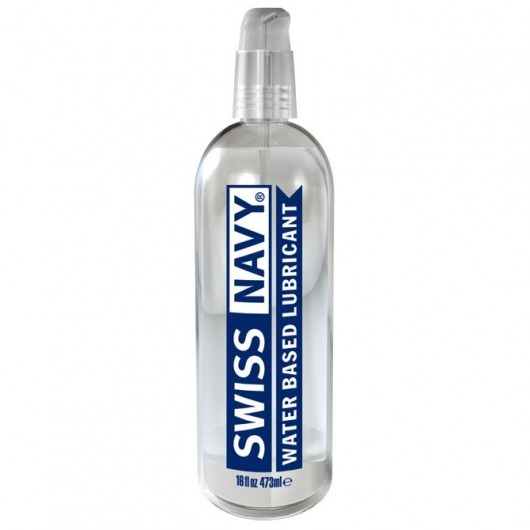 Лубрикант Swiss Navy Water Based Lube на водной основе - 473 мл. - Swiss navy - купить с доставкой в Ногинске