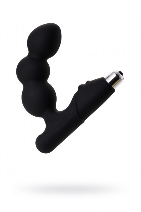 Чёрный вибростимулятор простаты Erotist - Erotist Adult Toys - в Ногинске купить с доставкой