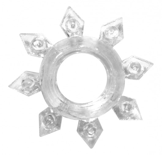 Прозрачное эрекционное кольцо Rings Gear - Lola Games - в Ногинске купить с доставкой