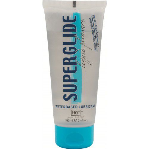 Интимная смазка на водной основе Superglide - 100 мл. - HOT - купить с доставкой в Ногинске