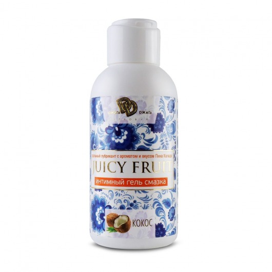 Интимный гель на водной основе JUICY FRUIT с ароматом кокоса - 100 мл. - БиоМед - купить с доставкой в Ногинске