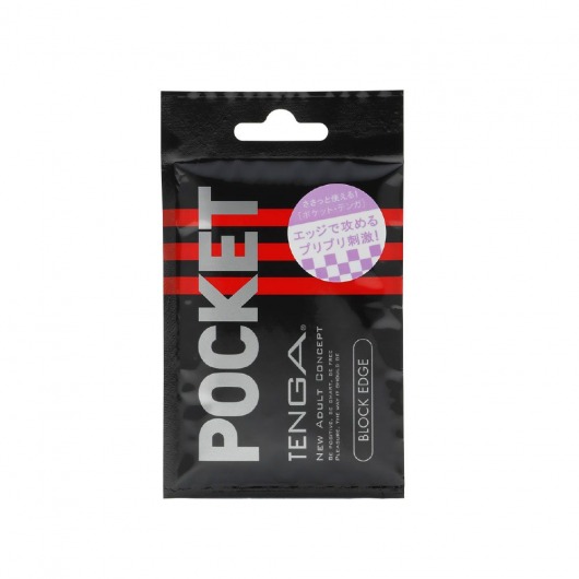 Карманный мастурбатор BLOCK EDGE - Tenga - в Ногинске купить с доставкой